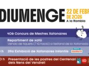 La Rambla acollirà la 40a Xatonada Popular al Vendrell