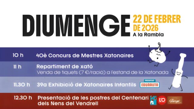 Imatge de la Xatonada Popular (Ajuntament del Vendrell)