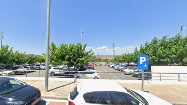 Imatge del pàrquing de l'Hospital del Vendrell