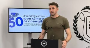 El Vendrell inicia la instal·lació d’una nova xarxa de càmeres de videovigilància